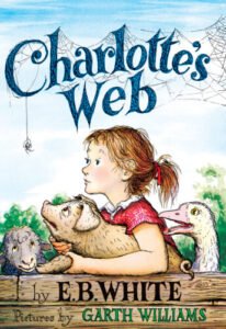 Charlotte's Web is a book of children's literature by American author E. B. White and illustrated by Garth Williams; it was published on October 15, 1952, by Harper & Brothers.
