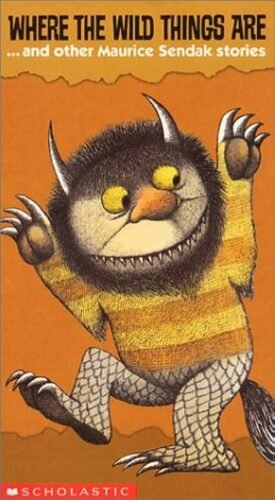 The classic children's book "Where the Wild Things Are" by Maurice Sendak.